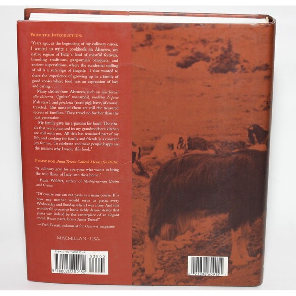 FOOD & MEMORIES OF ABRUZZO Italy's Pastoral Land Anna Ter. Callen HC/DJ Cookbook - Picture 2 of 14